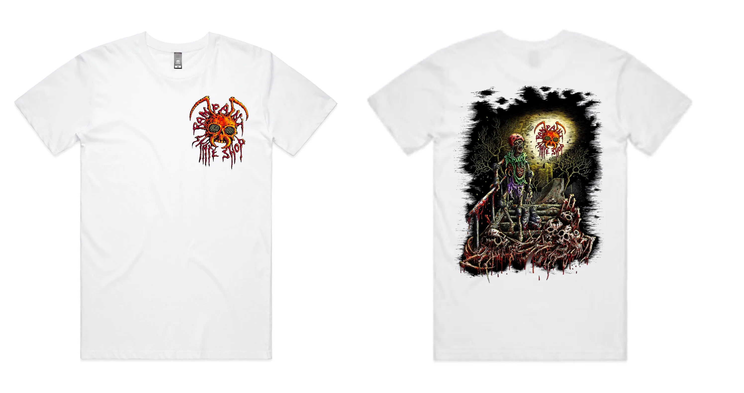 Rampant Skate Shop T-Shirt - Zombie