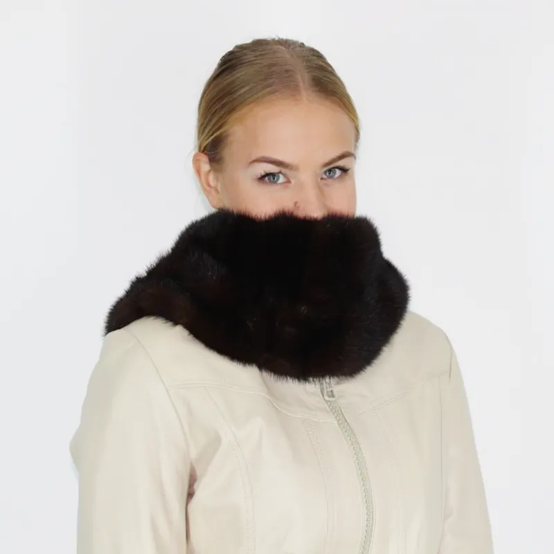 Ranch mink collar