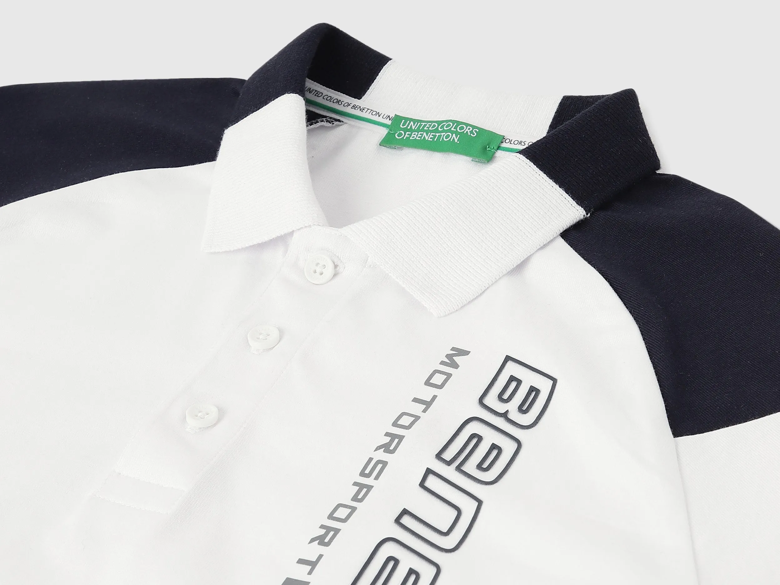 Regular Fit Polo Neck Printed T-shirts