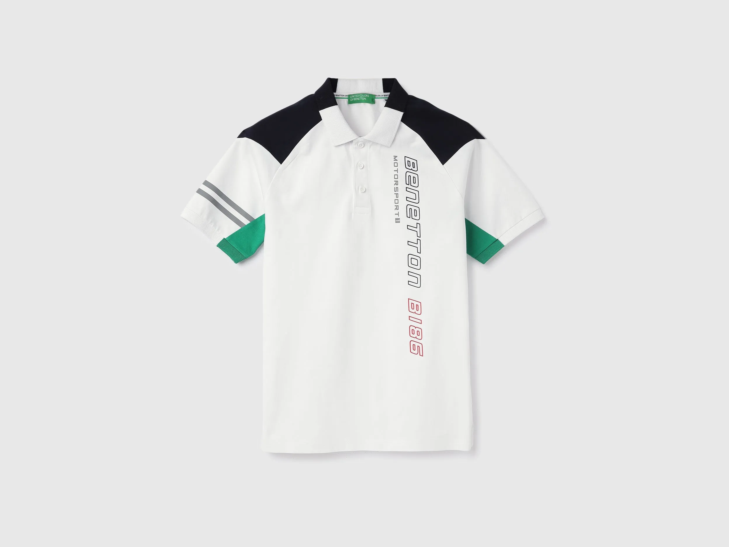 Regular Fit Polo Neck Printed T-shirts