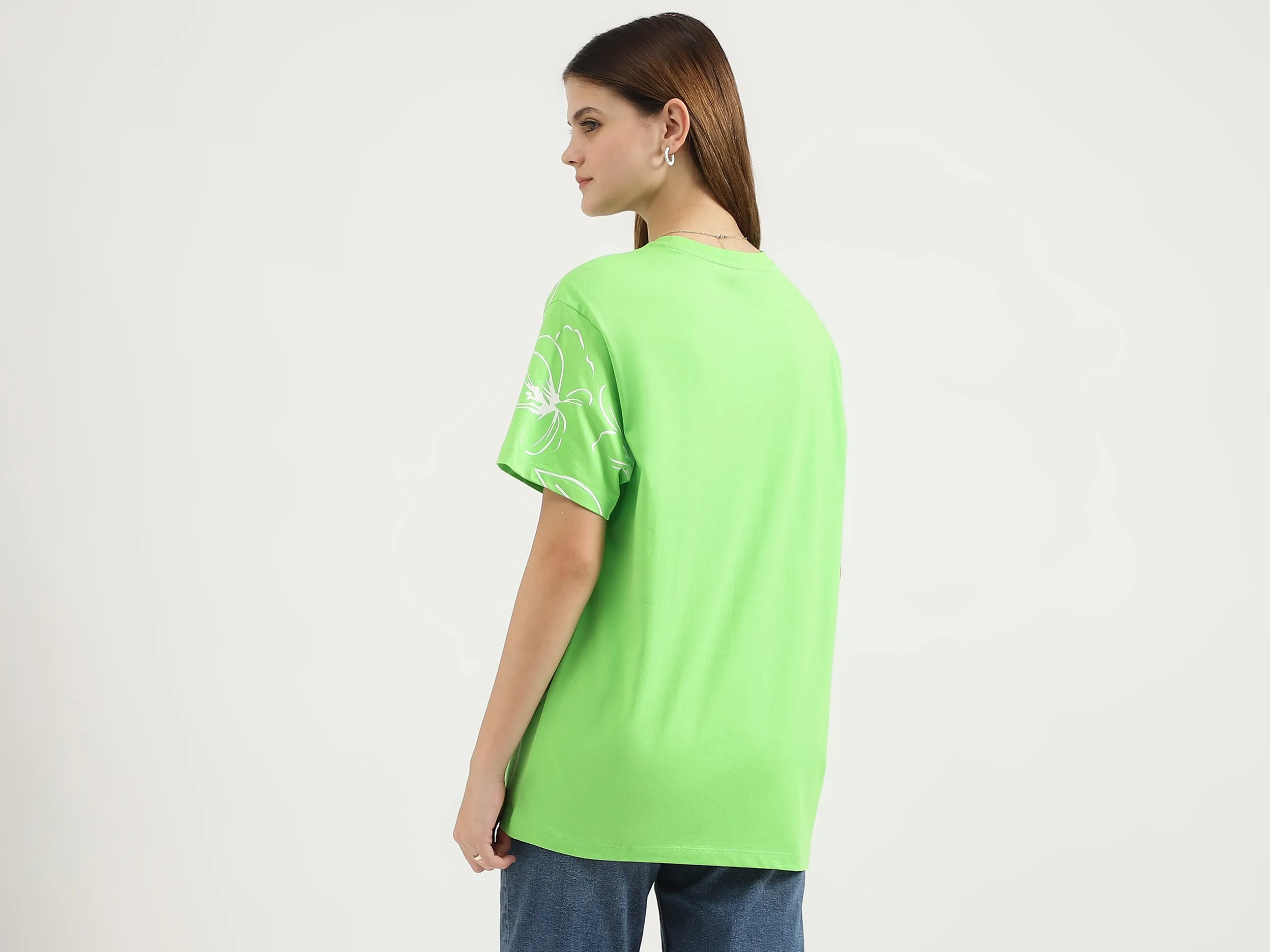 Regular Fit Round Neck Printed T-Shirts