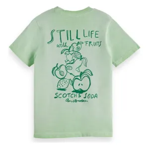 Regularfit Short-Sleeved Wash Tee - Citrus