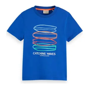 Relaxed-Fit Artwork T-Shirt - Boat Blue