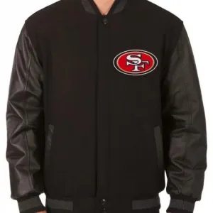 Reversible 49ers Varsity Jacket