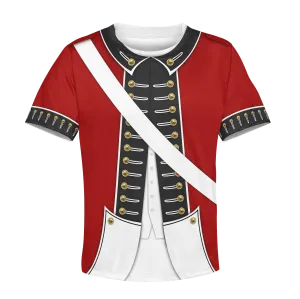REVOLUTIONARY WAR UNIFORM Kid Custom Cosplay Hoodies Apparel