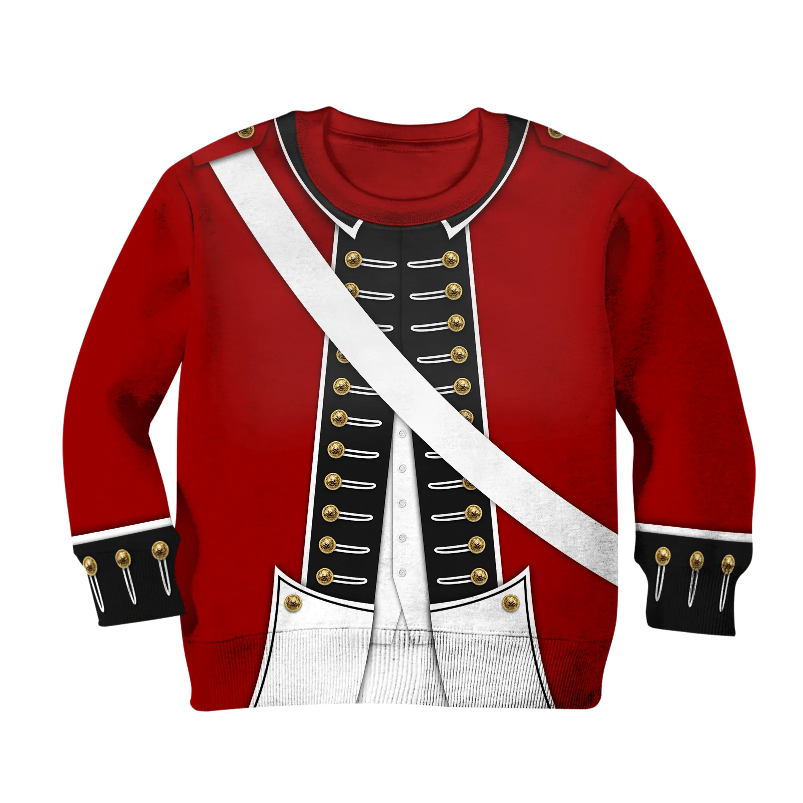 REVOLUTIONARY WAR UNIFORM Kid Custom Cosplay Hoodies Apparel