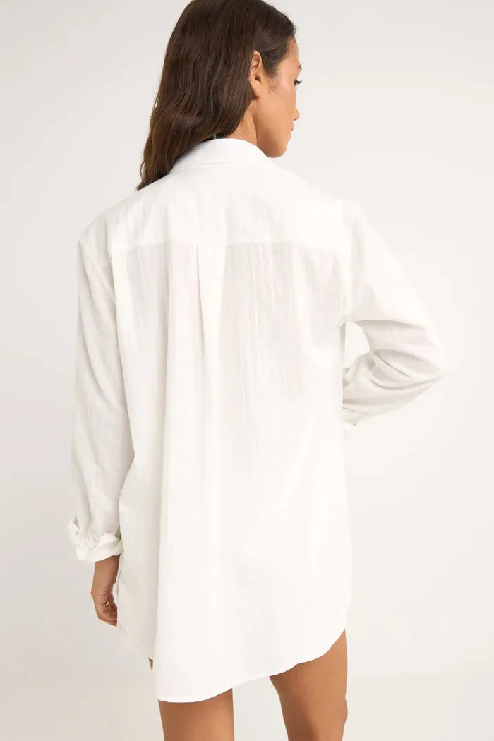 Rhythm Textured Overswim Top