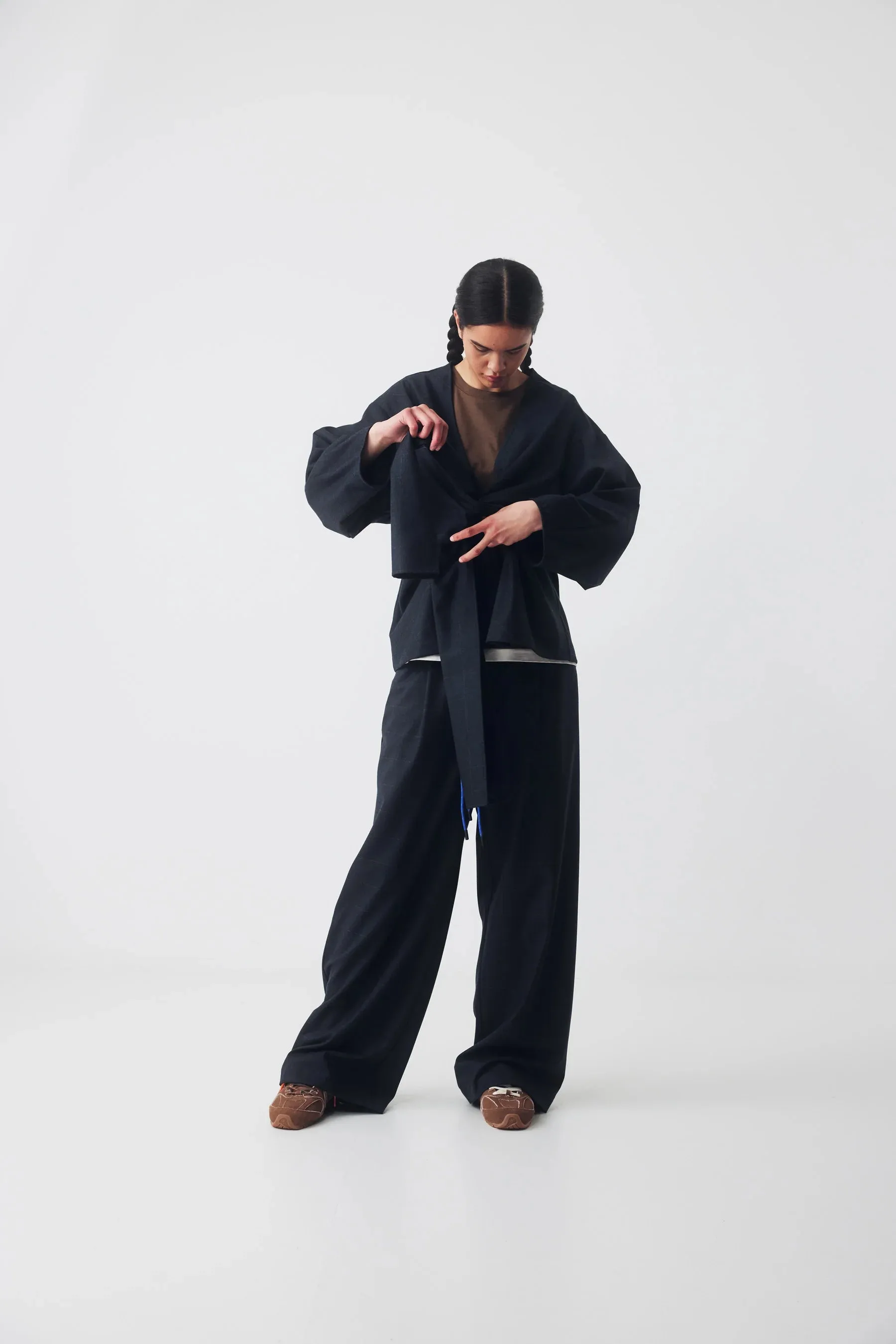Ricochet Dakota Jacket - Charcoal Check