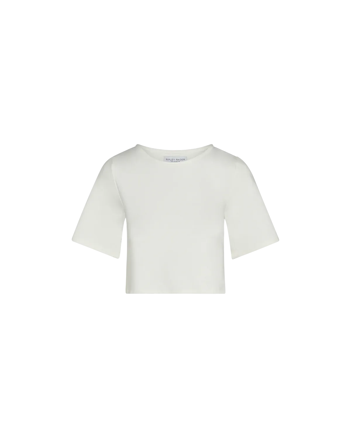 Ripley Rader Off-White Ponte Knit Short Sleeve Top