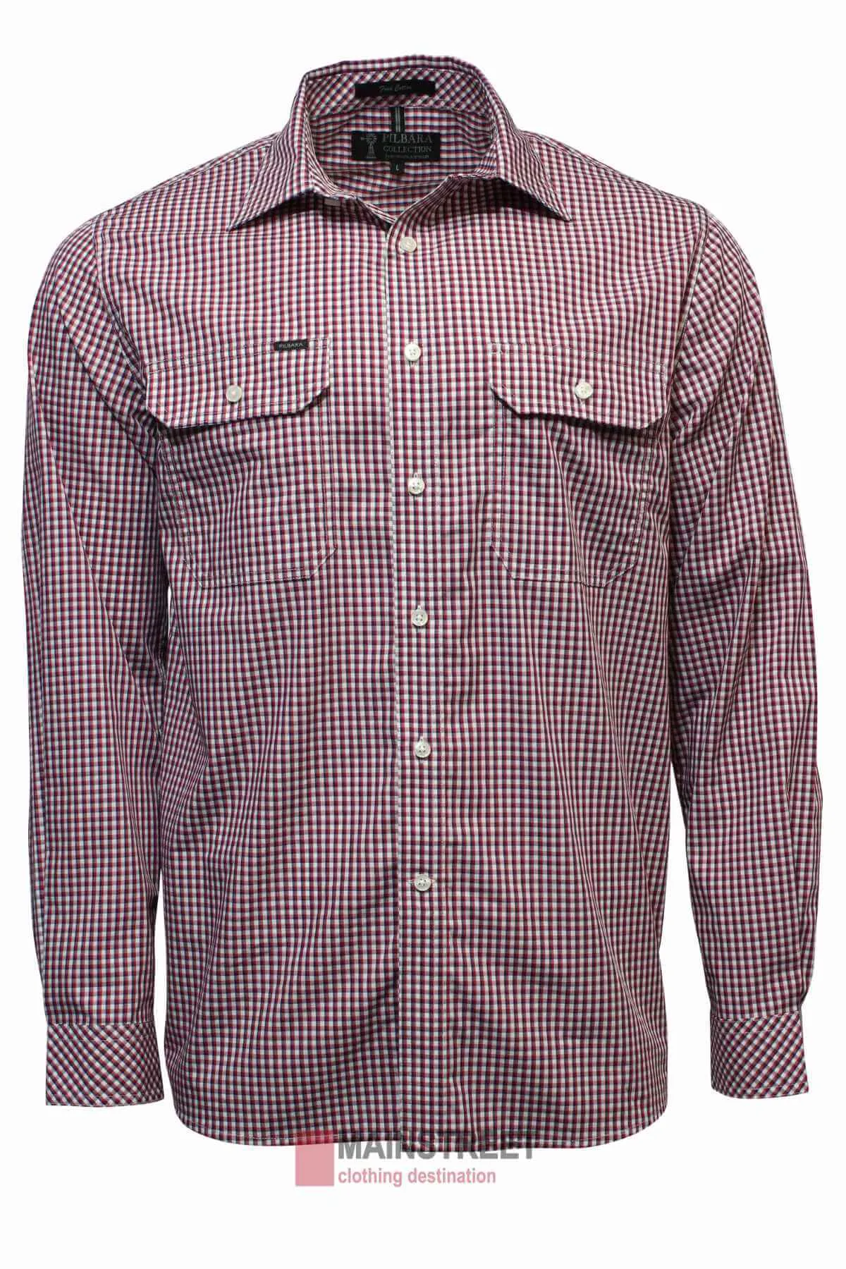 Ritemate Pilbara Check Double Pocket Shirt