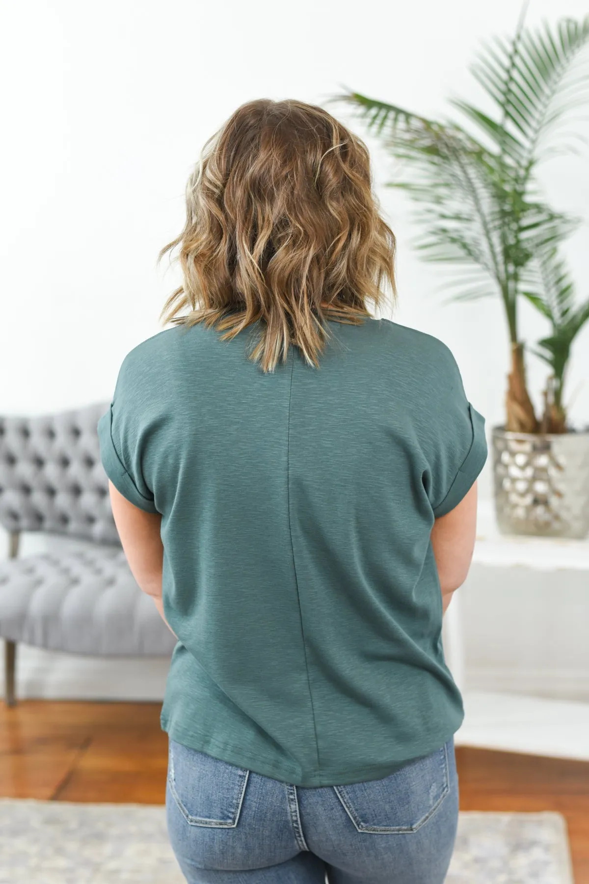 Sabrina Rolled Sleeve T-Shirt