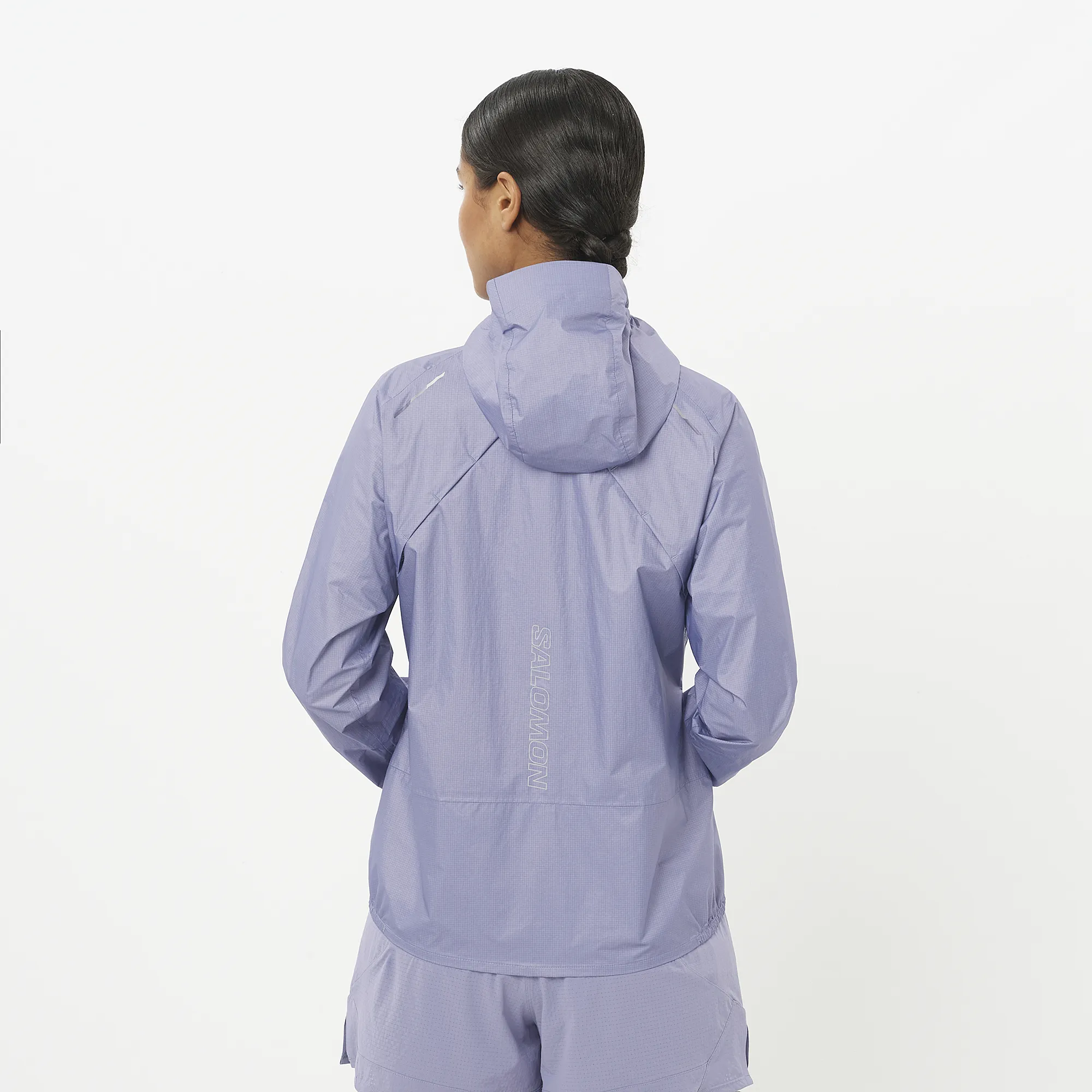 Salomon Bonatti Waterproof Jacket | Blue Granite | Womens