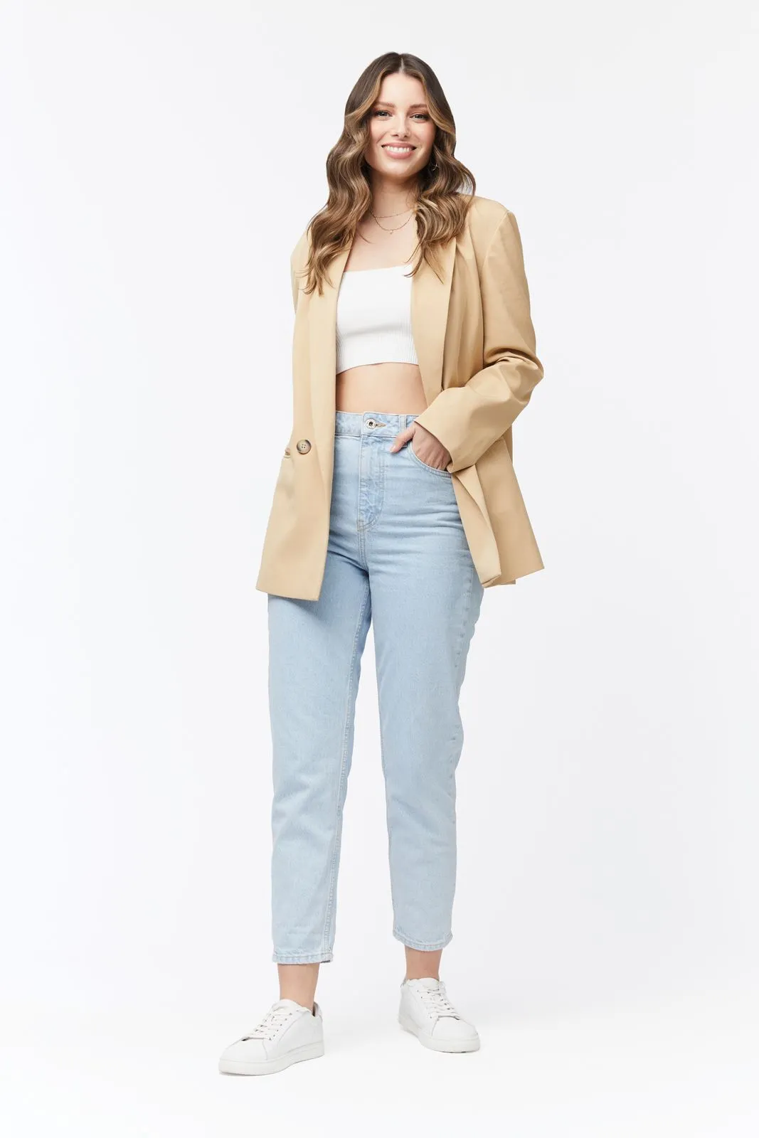 Sara Blazer - Beige