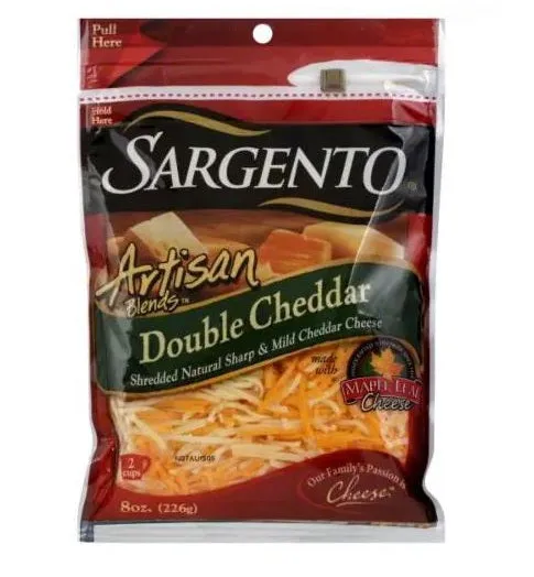 Sargento Artisan Double Cheddar 8oz