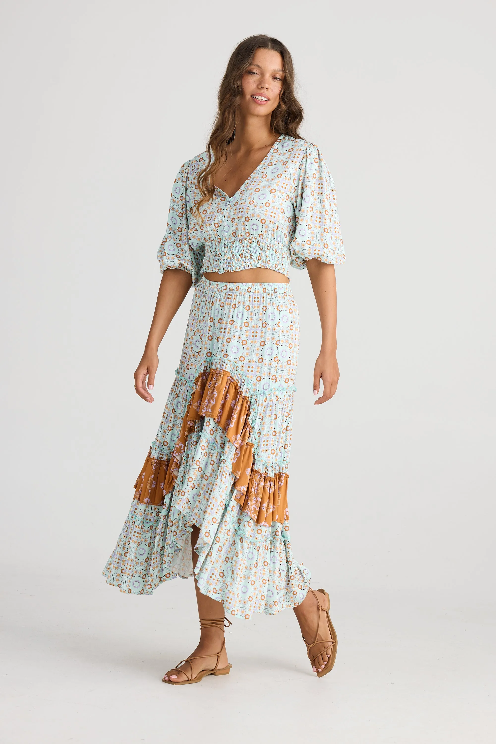 Sassy Skirt - Medina Blue