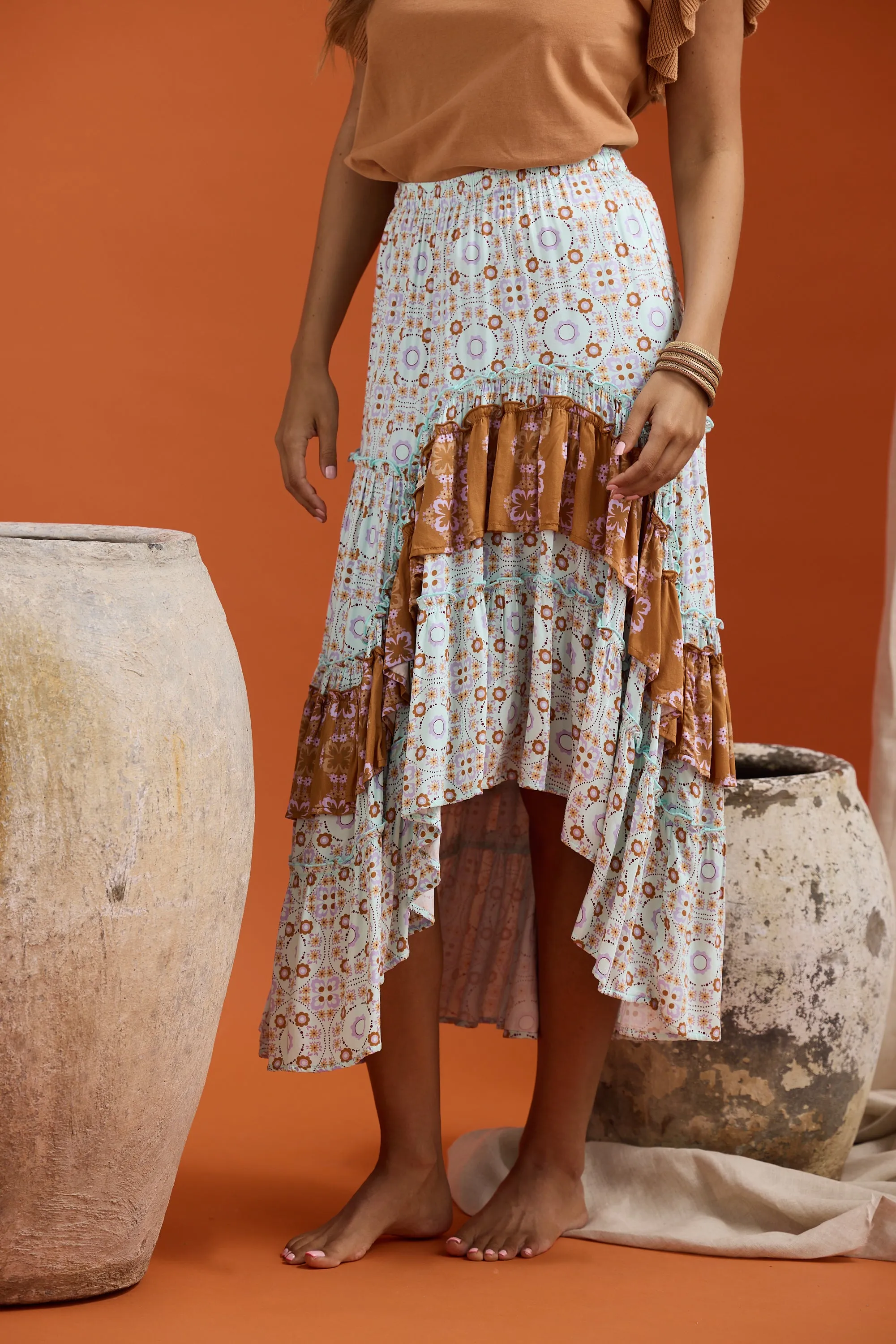 Sassy Skirt - Medina Blue