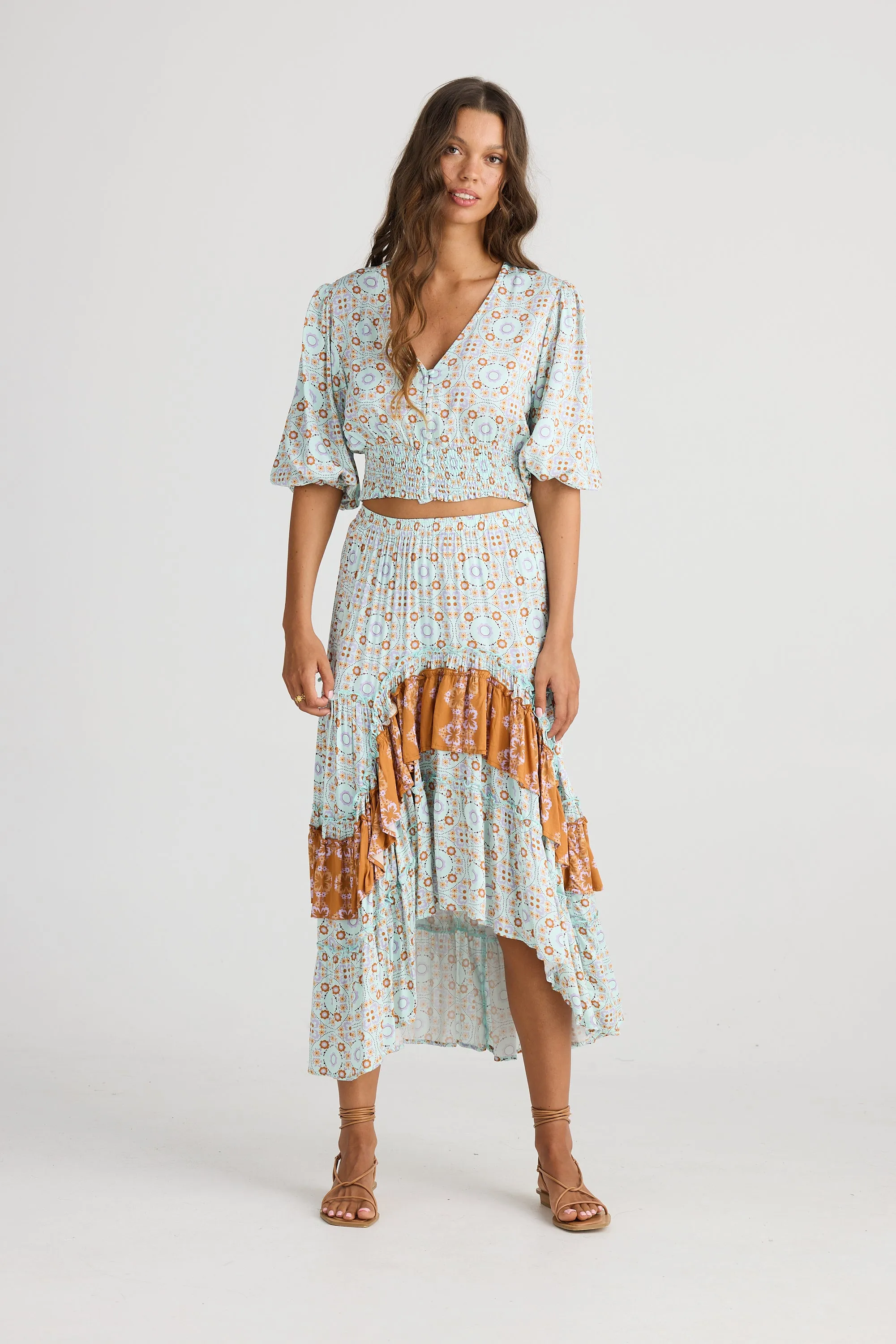 Sassy Skirt - Medina Blue
