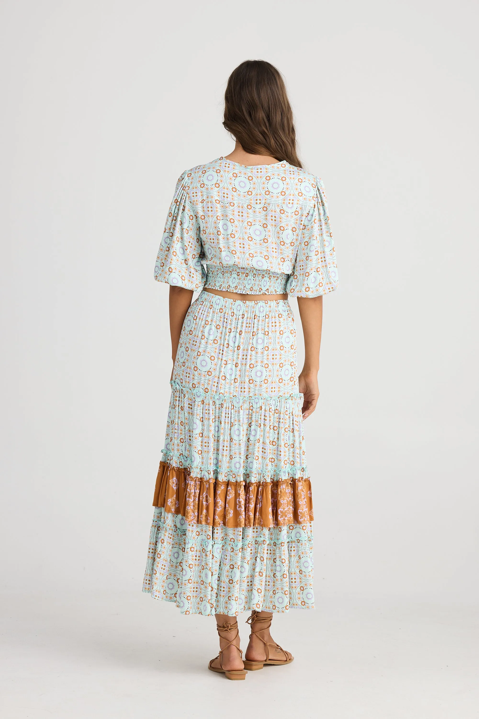 Sassy Skirt - Medina Blue