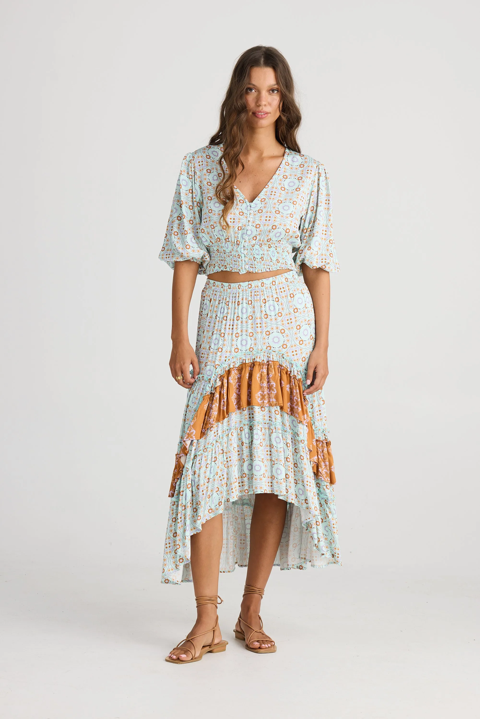 Sassy Skirt - Medina Blue