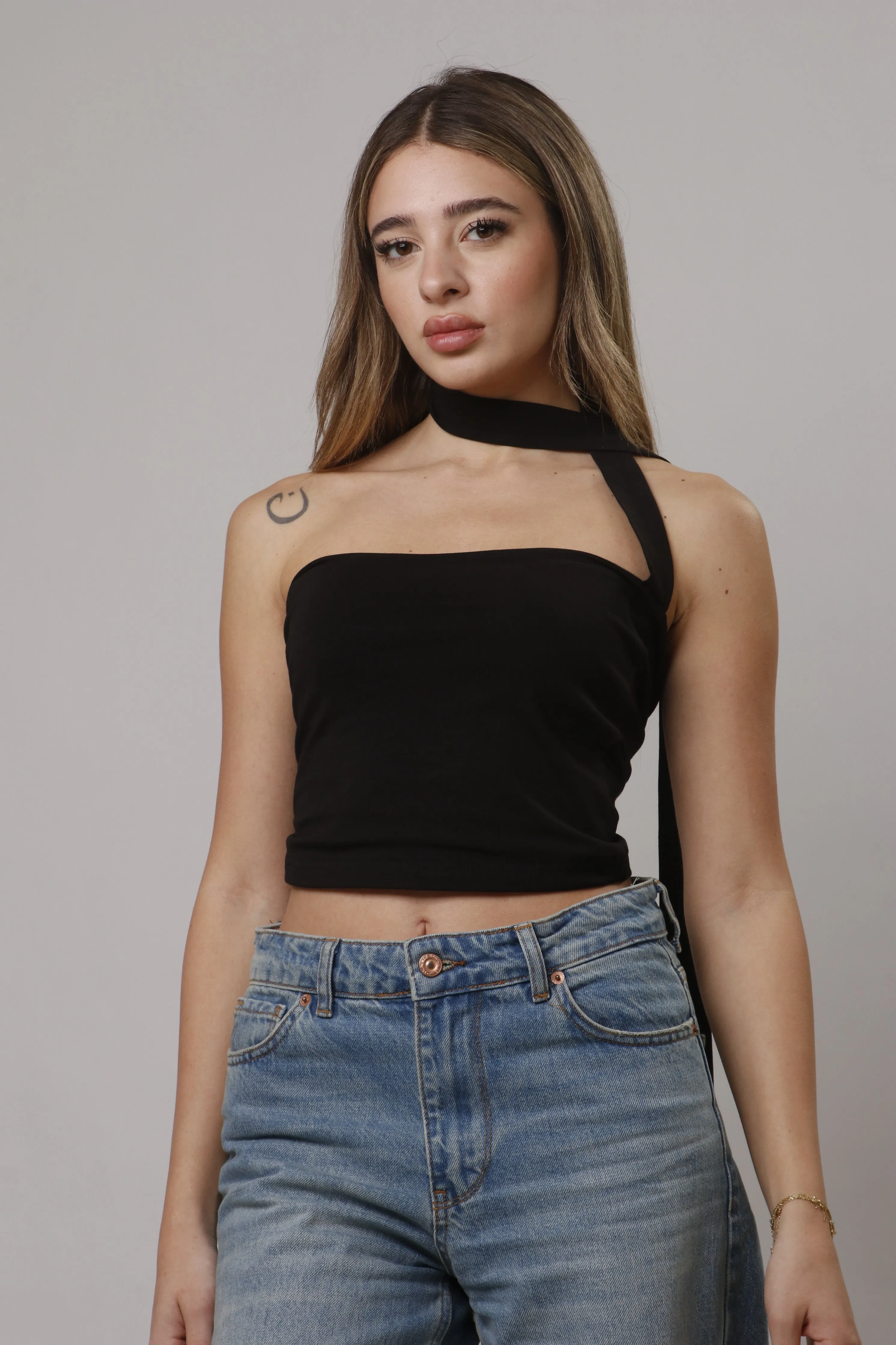 Scarf top