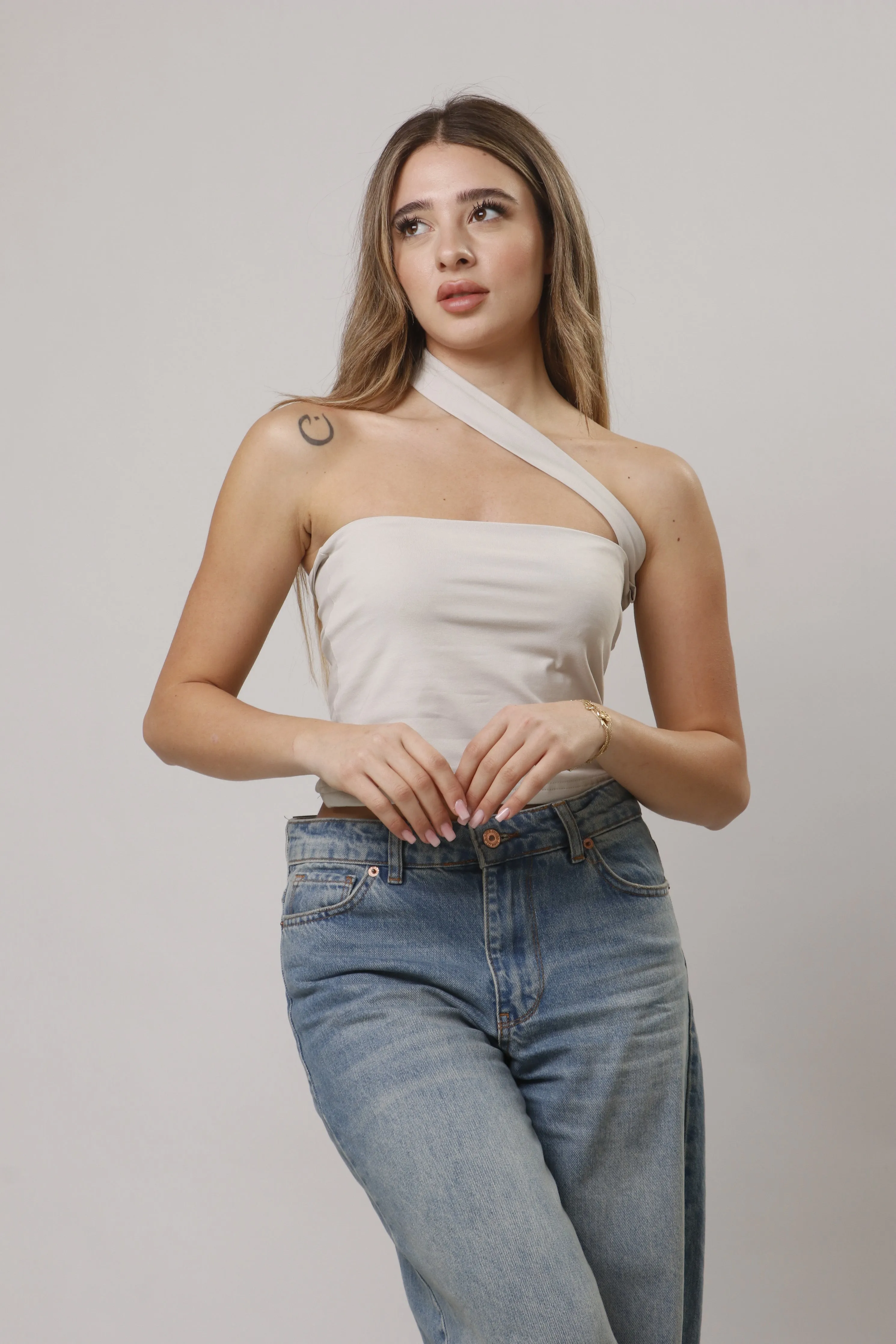 Scarf top