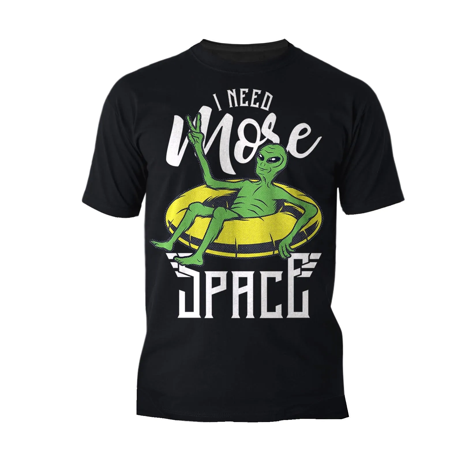 Science Space I Need More Alien X Parody Nerd Geek Chic Lol Official Men's T-shirt
