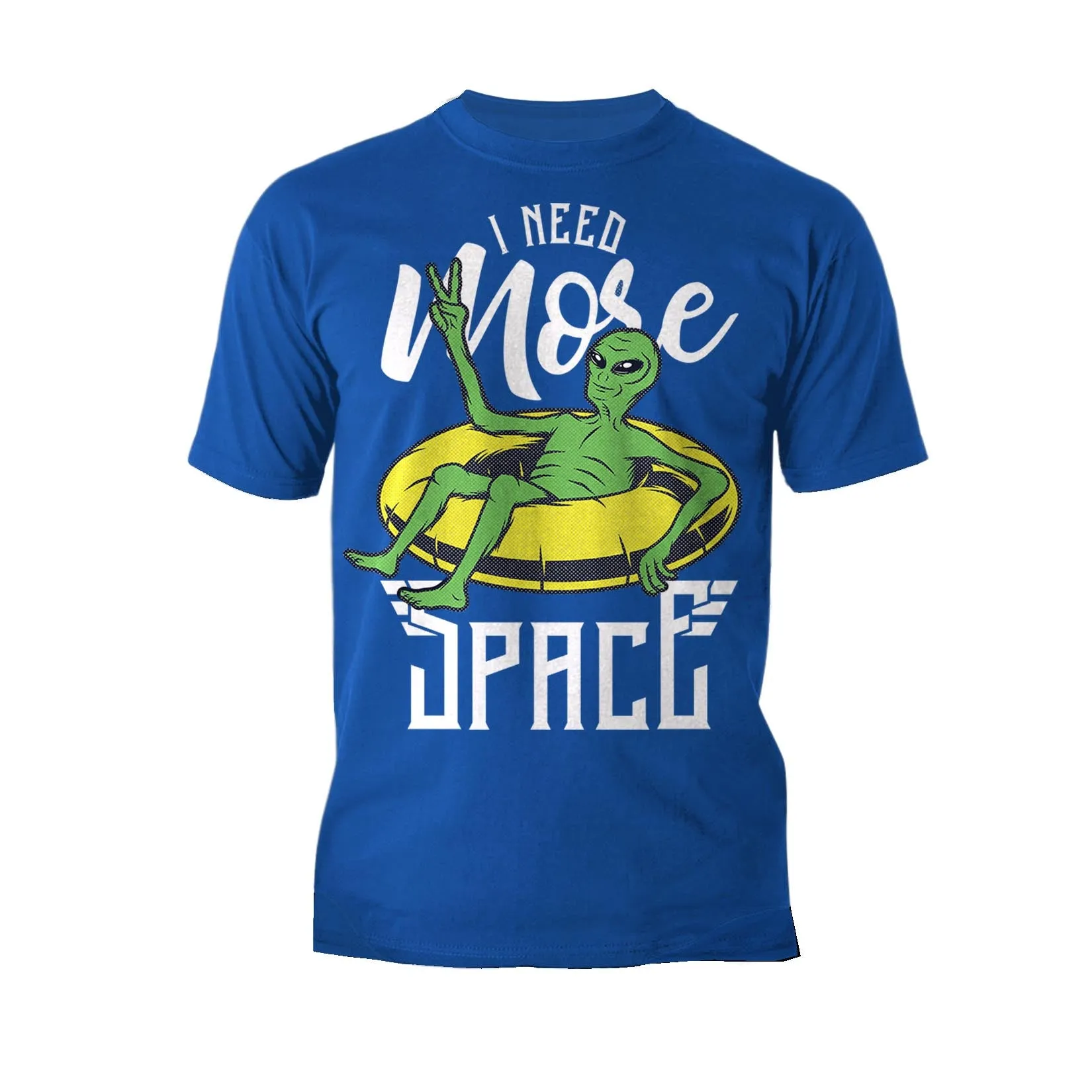 Science Space I Need More Alien X Parody Nerd Geek Chic Lol Official Men's T-shirt