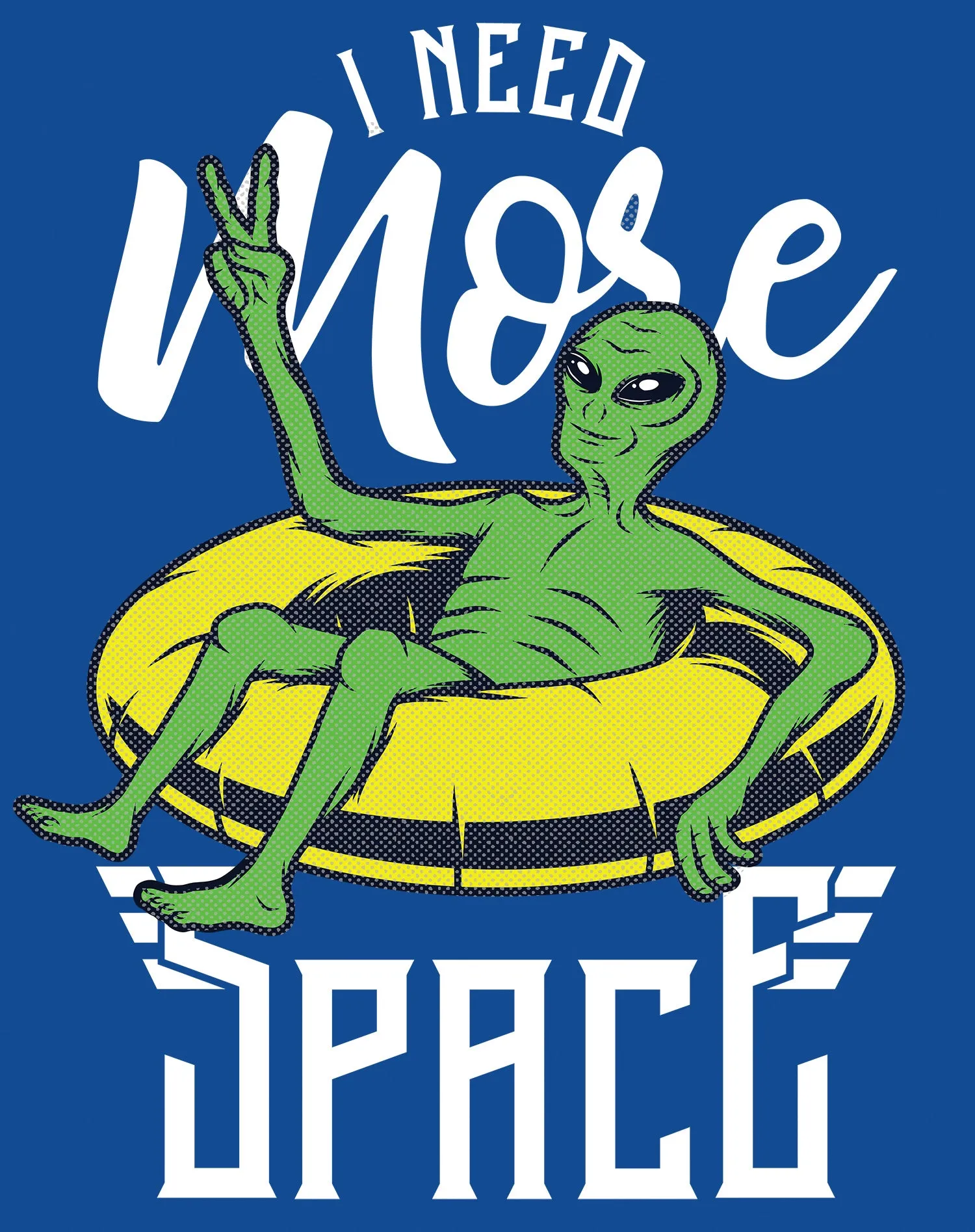Science Space I Need More Alien X Parody Nerd Geek Chic Lol Official Youth T-shirt