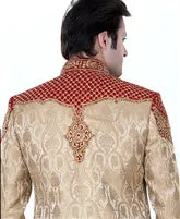 Sherwani (Custom Tailored) - (D.No.-1174)