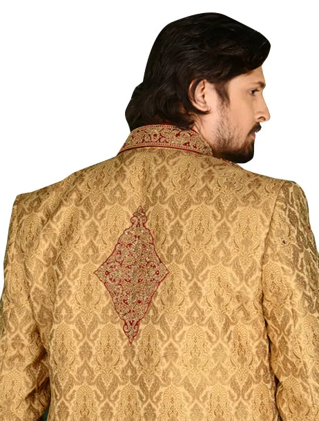 Sherwani (Custom Tailored) - (D.No.-1204)