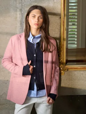 Sills Coco Tweed Blazer - Rose