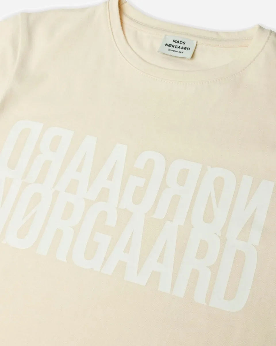 Single Organic Tuvina Tee - Whitecap Grey