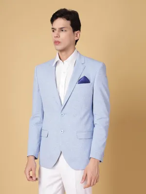 Sky Blue Uncrushable Structured Jacket