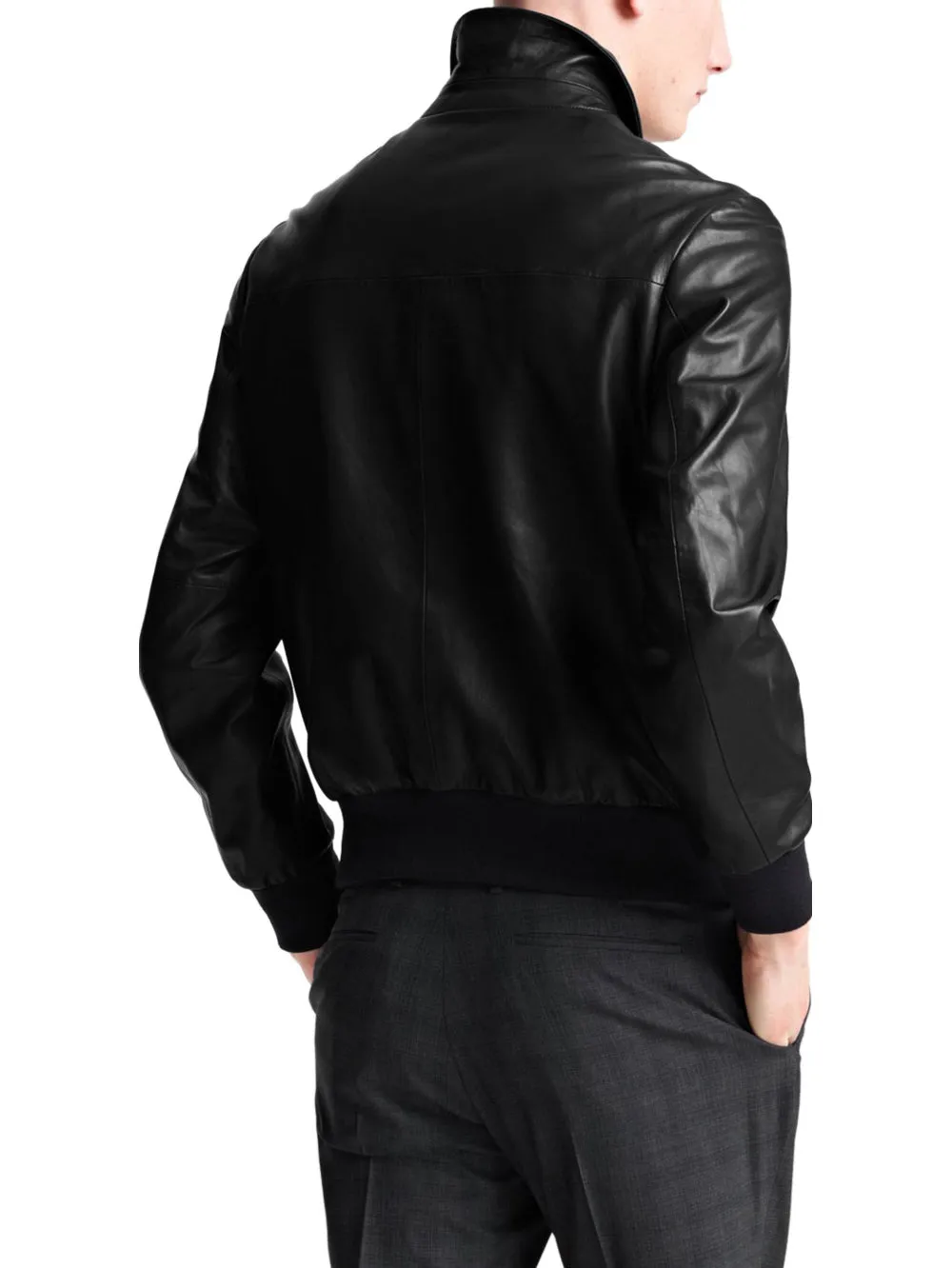 Smart Short Leather Jacket