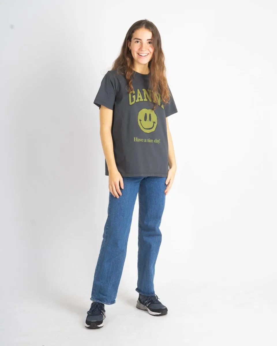 Smiley T-shirt - Phantom