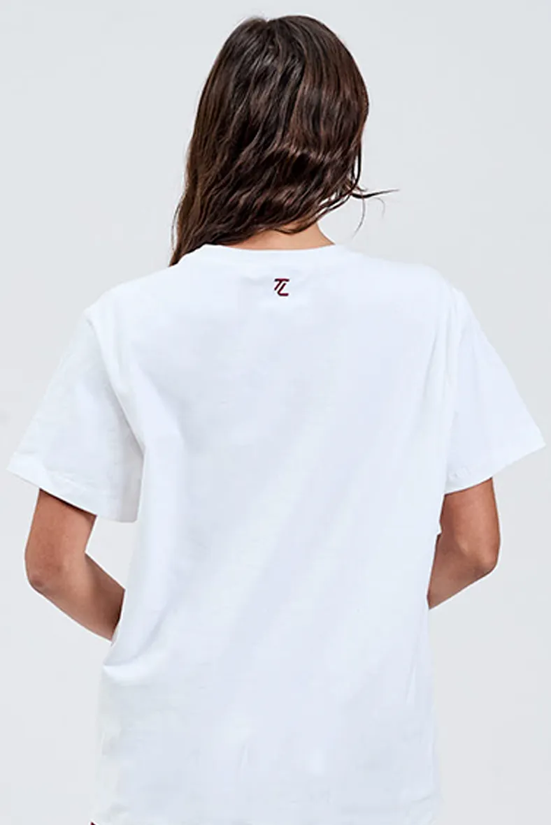 SoHo Tee - Burgundy