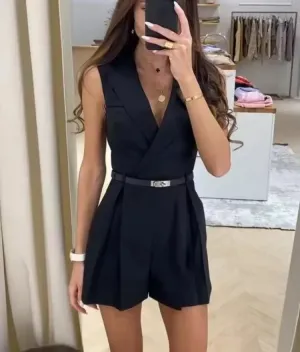 Sophie™ - Chic Sleeveless Jumpsuit