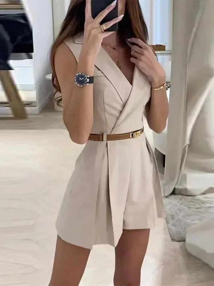 Sophie™ - Chic Sleeveless Jumpsuit