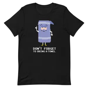 South Park 8-Bit Towelie Bring a Towel Adult Short Sleeve T-Shirt