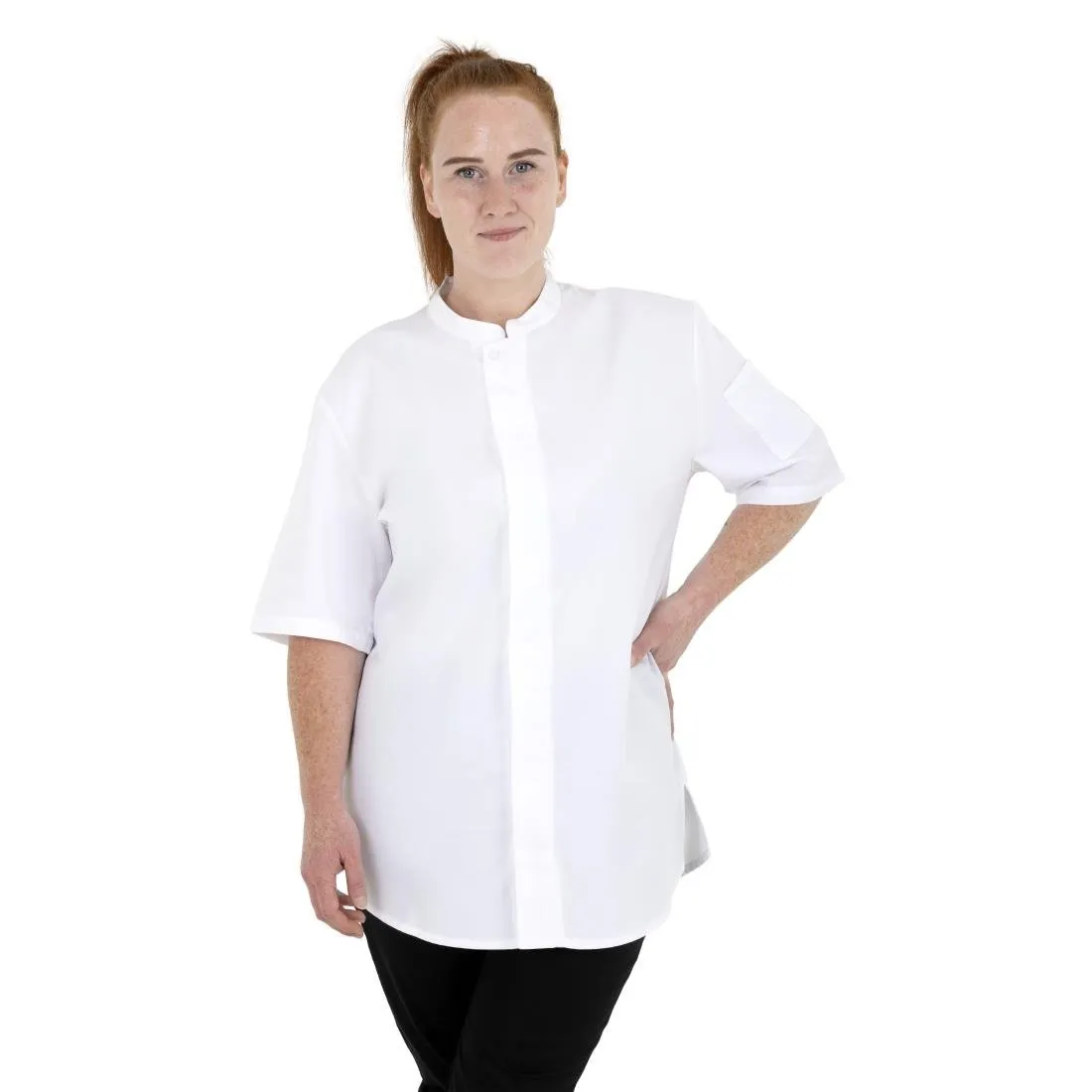 Southside Harlem Chef Jacket Mesh White S