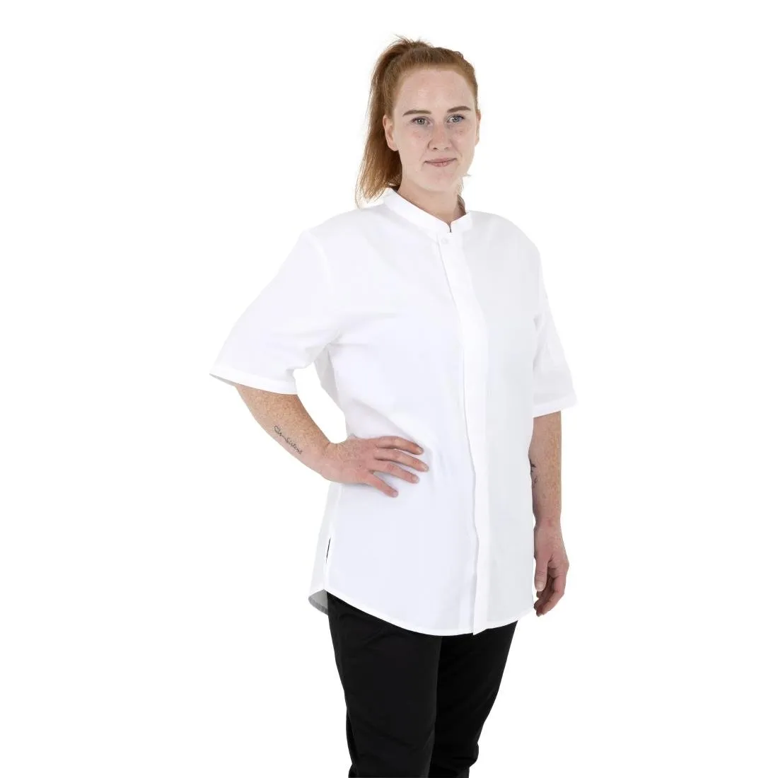 Southside Harlem Chef Jacket Mesh White S