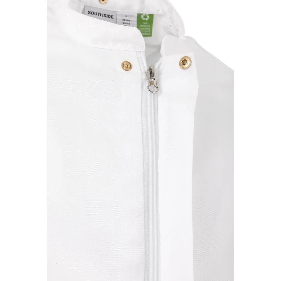 Southside Harlem Chef Jacket Mesh White XL