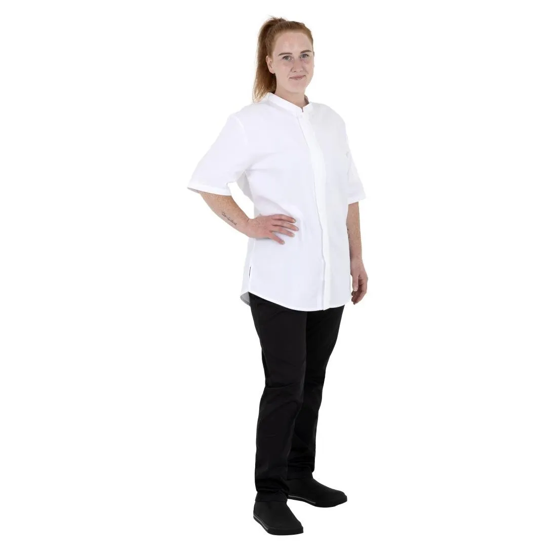 Southside Harlem Chef Jacket Mesh White XL