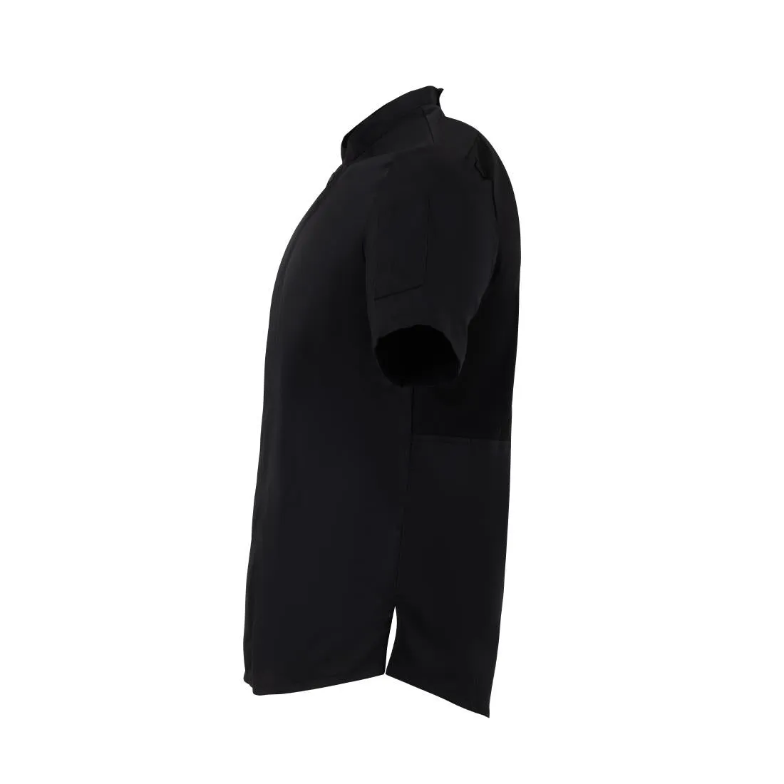 Southside Harlem Short Sleeve Chef Jacket Black S