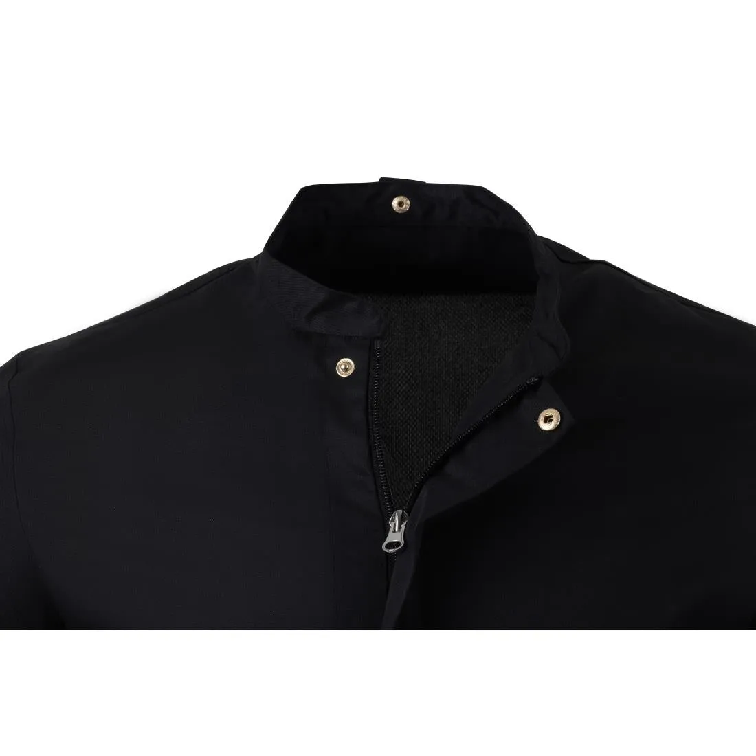 Southside Harlem Short Sleeve Chef Jacket Black S