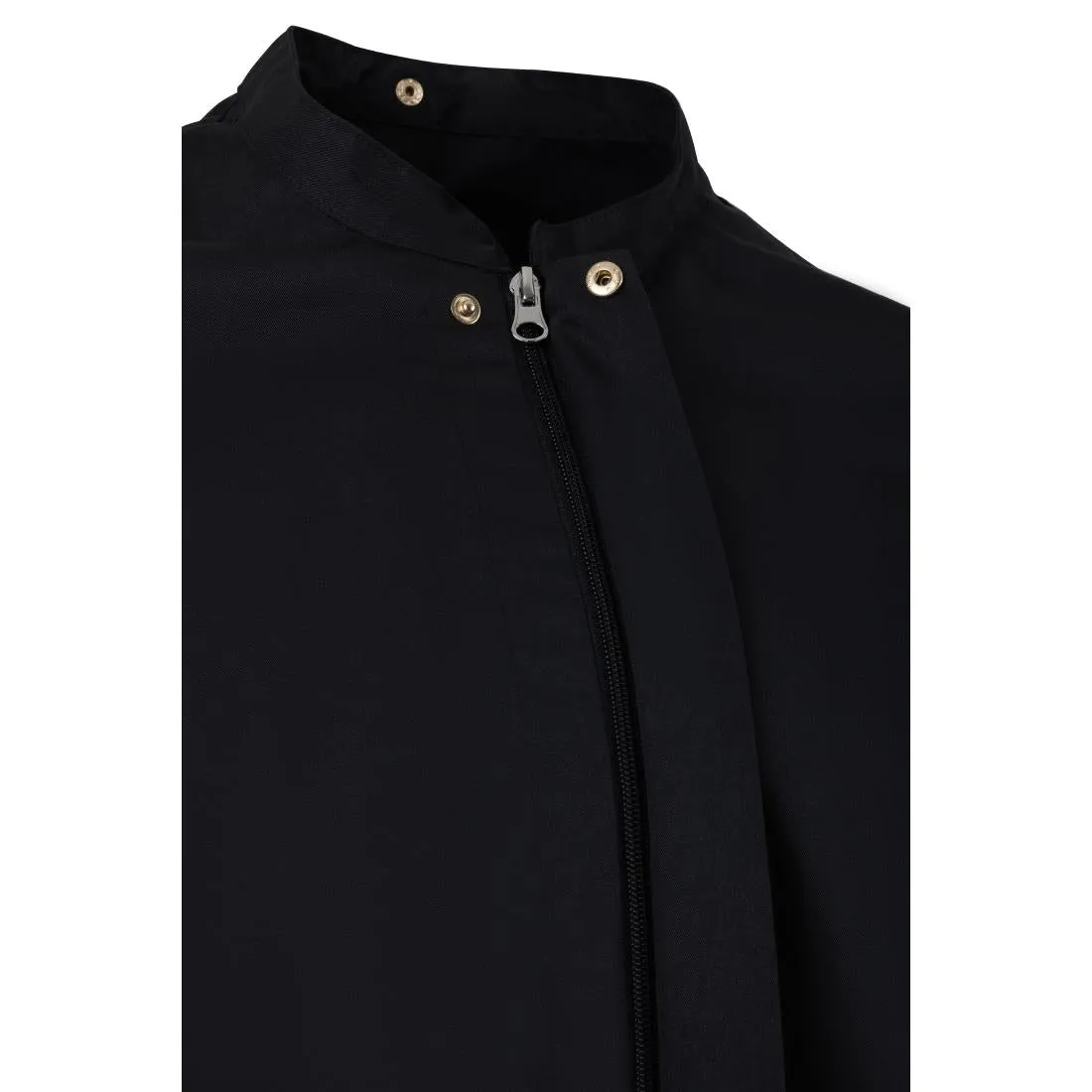Southside Harlem Short Sleeve Chef Jacket Black S