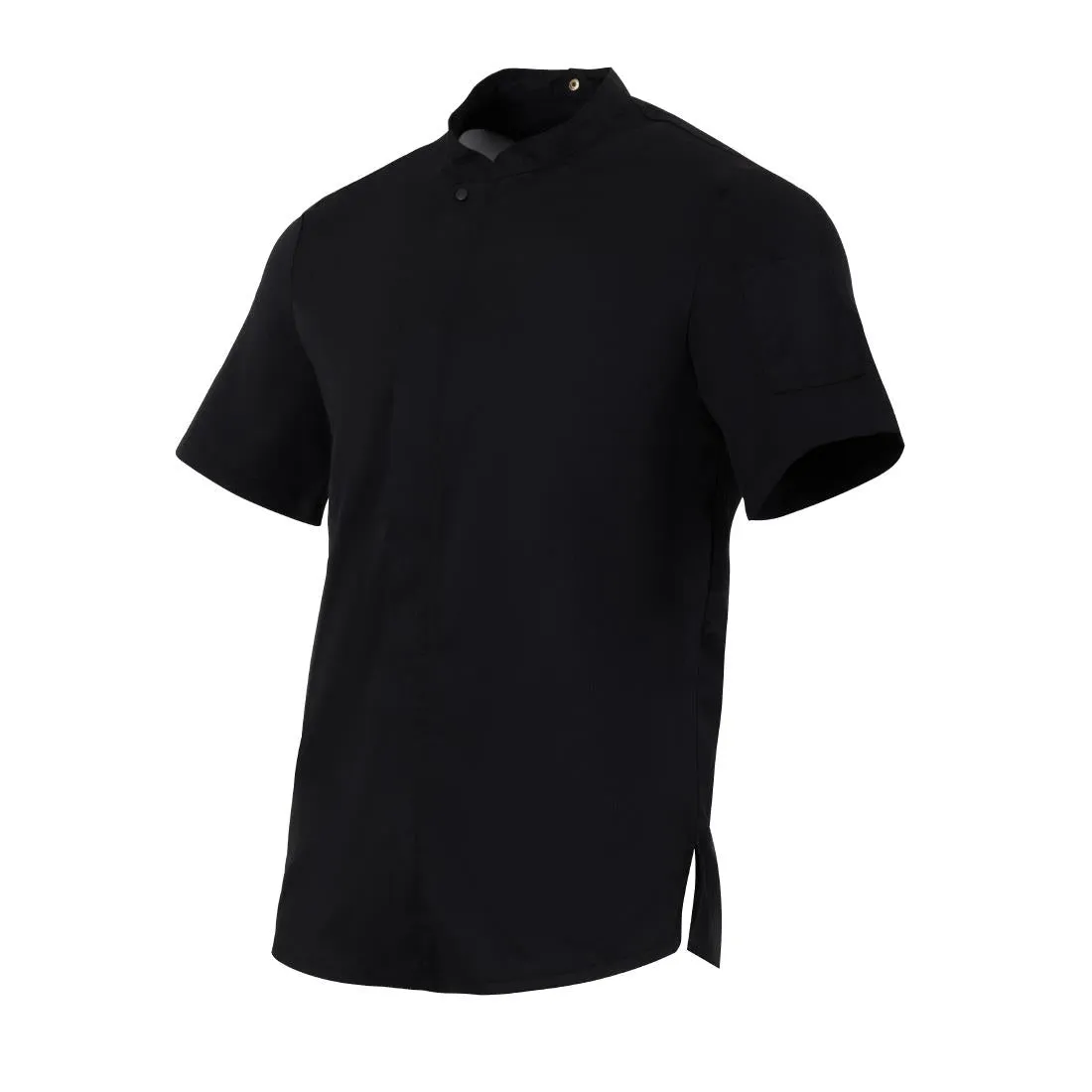 Southside Harlem Short Sleeve Chef Jacket Black S