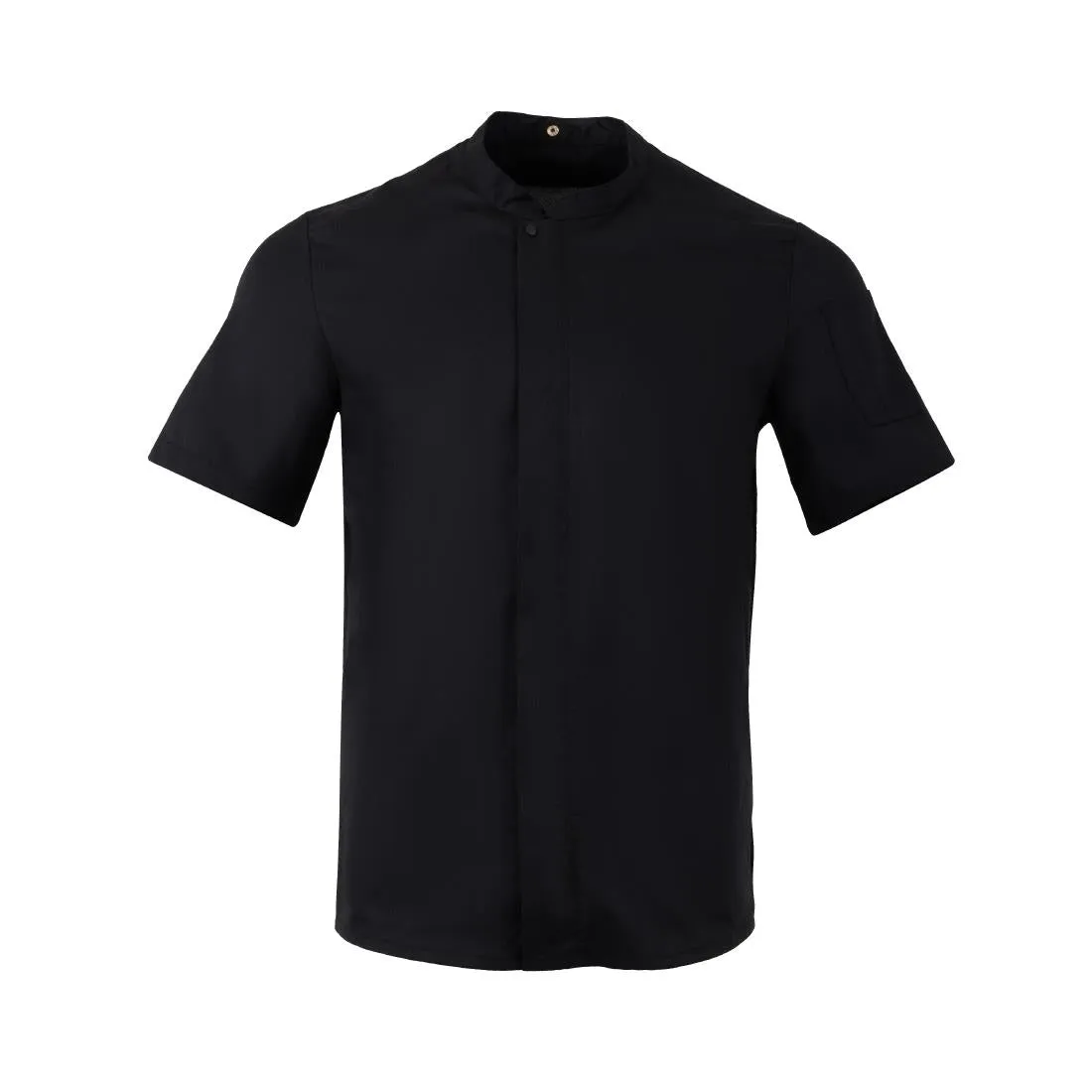 Southside Harlem Short Sleeve Chef Jacket Black S