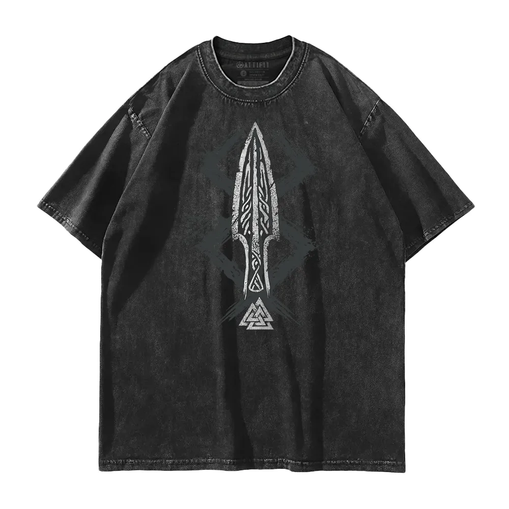 Spear of Odin Washed T-Shirt