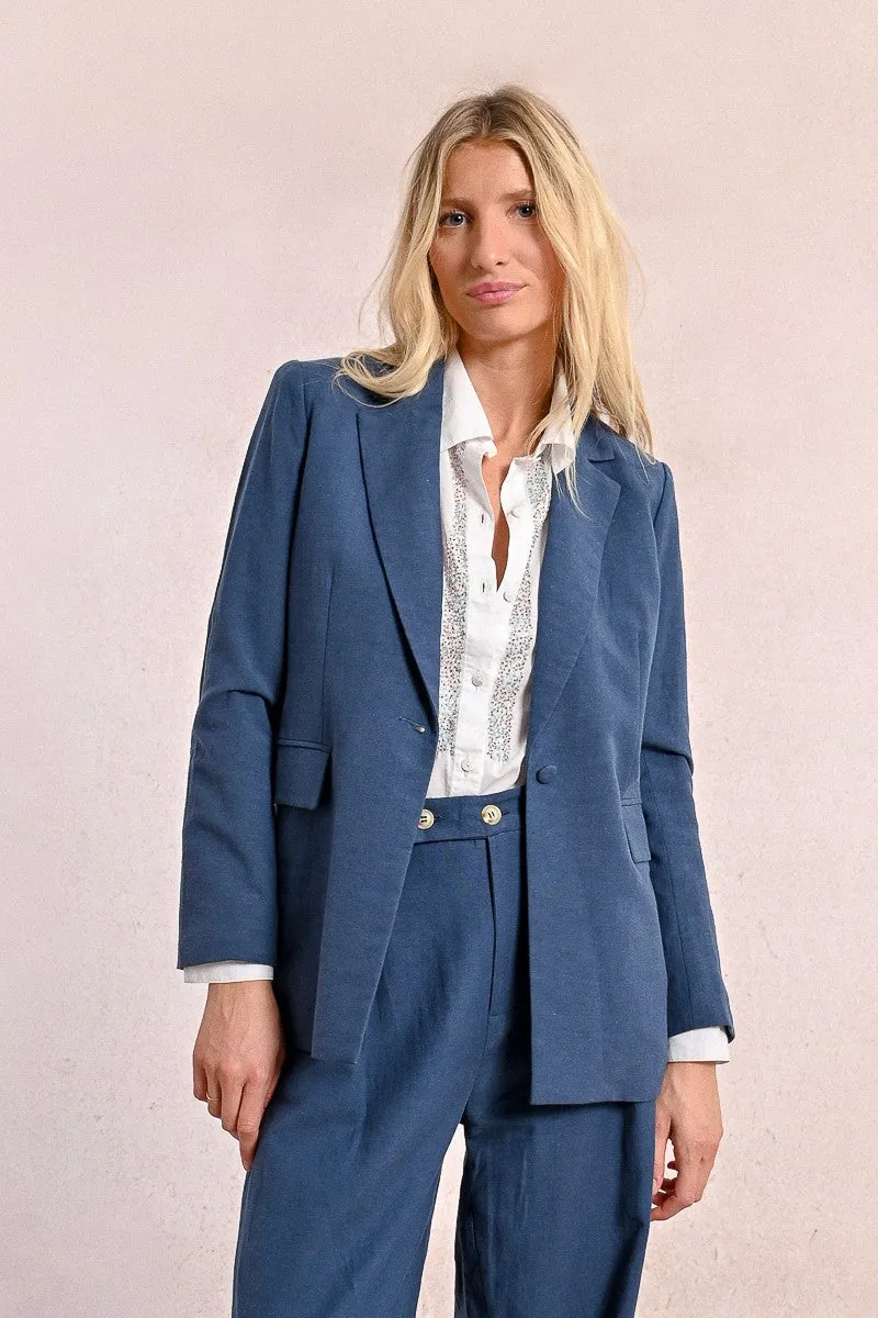 STRAIGHT BLAZER